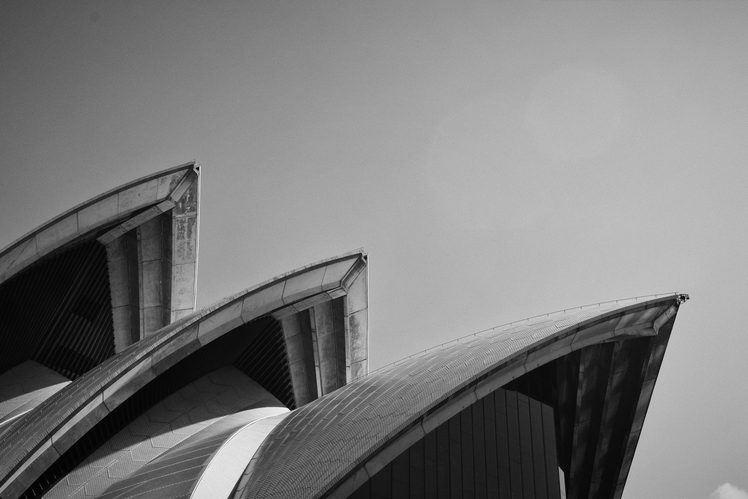 The sails of the Sydney Opera House
